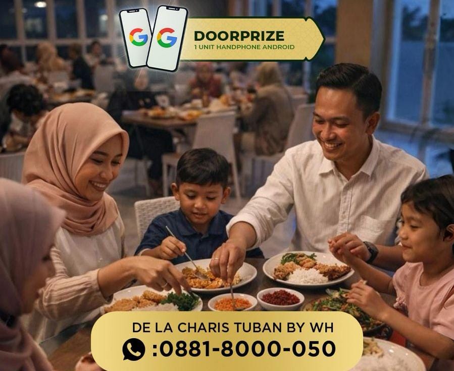 Buka puasa di hotel kini tak perlu mahal, De La Charis Hotel Tuban hadirkan promo &ldquo;Buk Pras&rdquo; hanya IDR 75.000 nett per orang dengan menu Nusantara All You Can Eat.