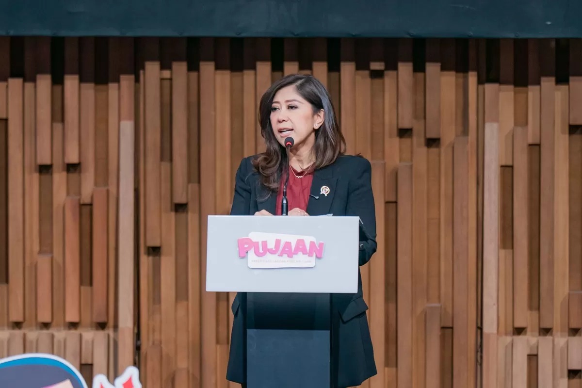 Menkomdigi Meutya Hafid.