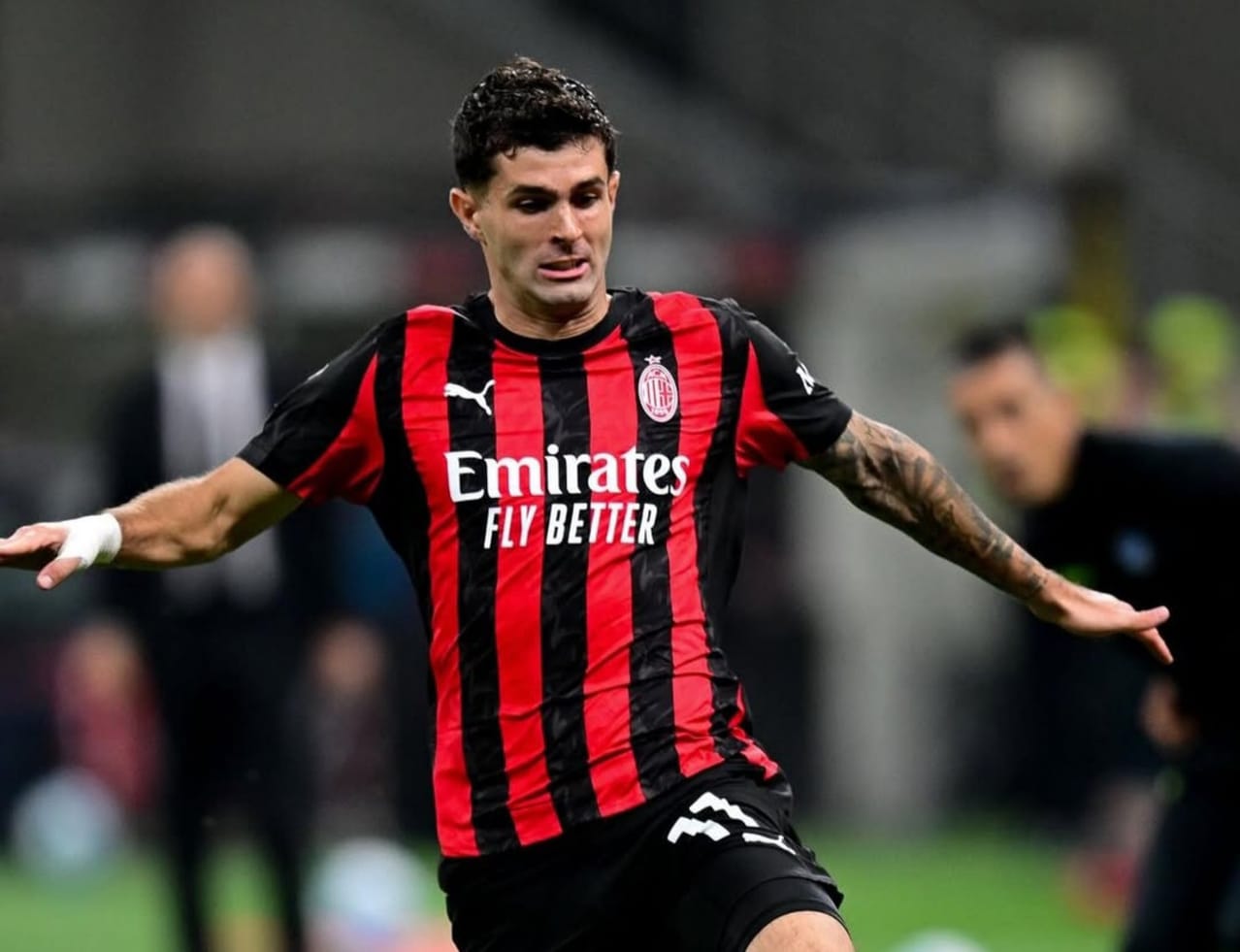 Pemain AC Milan, Cristian Pulisic.