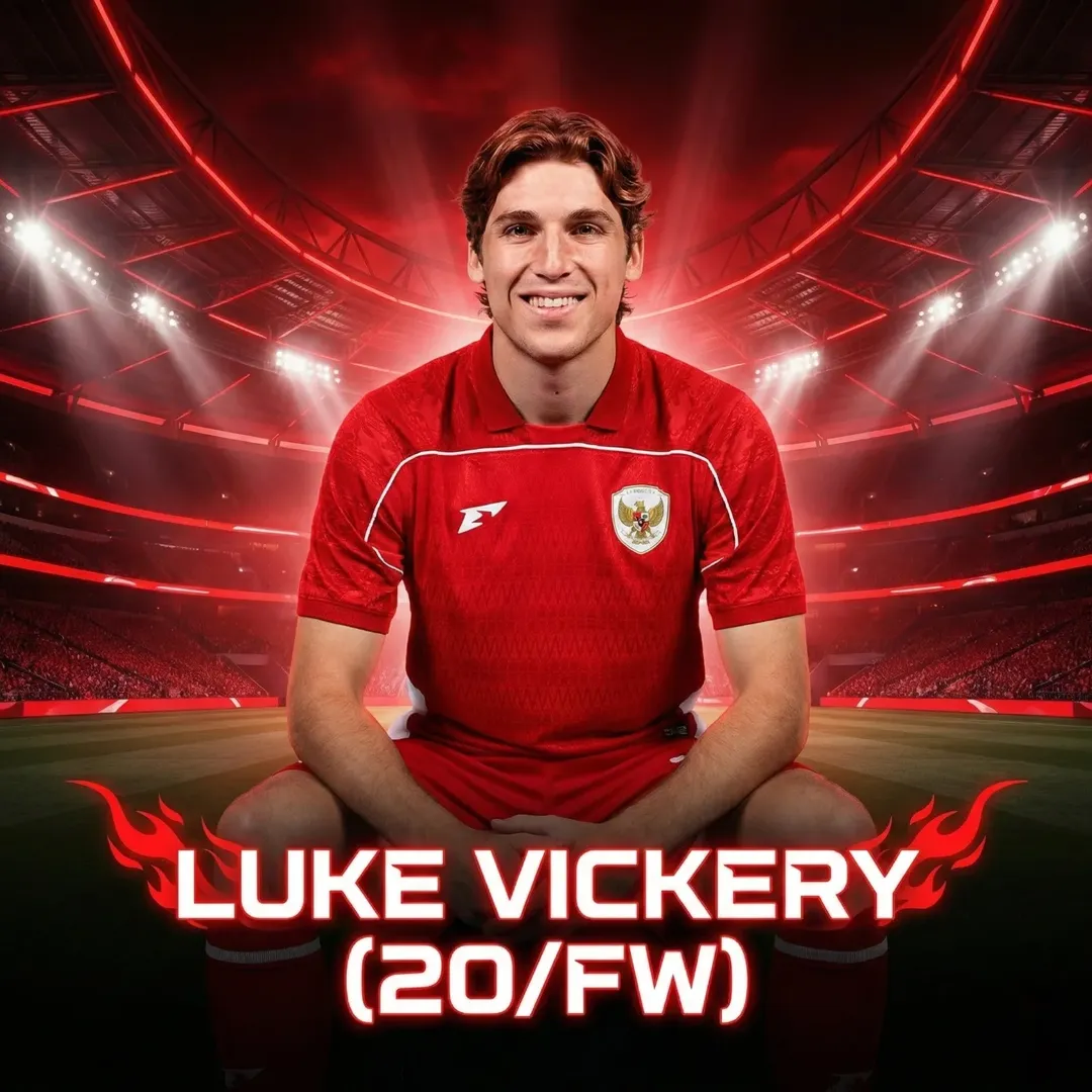 Striker Muda Macarthur FC Luke Vickery Pertimbangkan Perkuat Indonesia