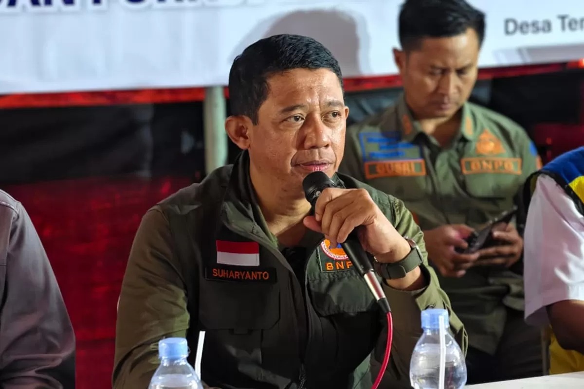 Kepala Badan Nasional Penanggulangan Bencana (BNPB) Letjen TNI Suharyanto.