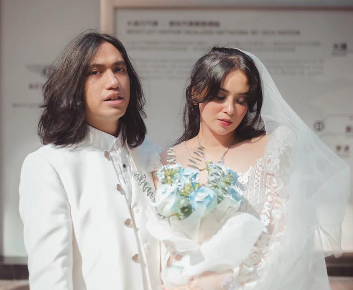 Pasangan Gerald Situmorang dan Ayu Shita Resmi menikah pada 18 Februari.