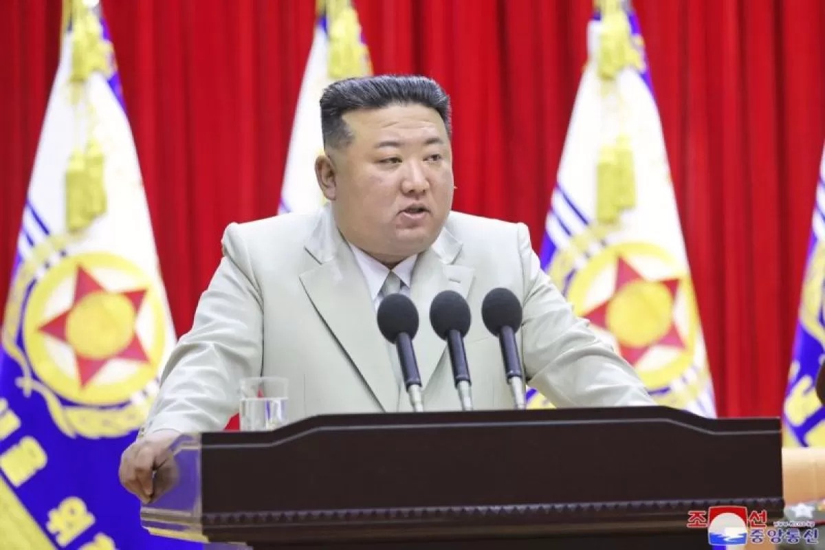 Pemimpin Korea Utara Kim Jong Un 