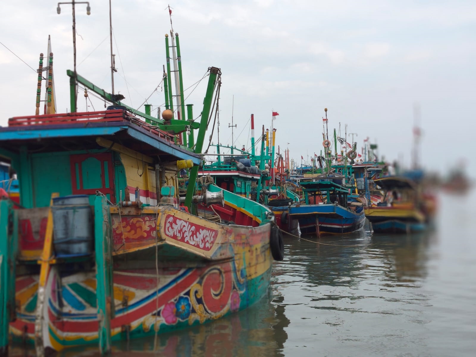 Kondisi tambat labuh di Desa Palang, Kecamatan Palang yang membutuhkan gelontoran dana revitalisasi.