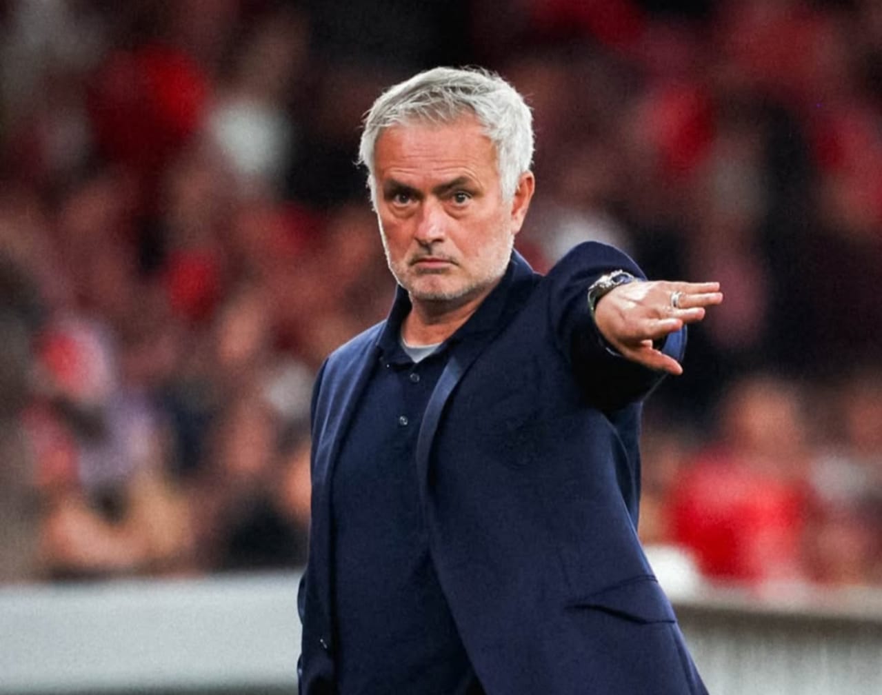 Pelatih Benfica, Jose Mourinho.