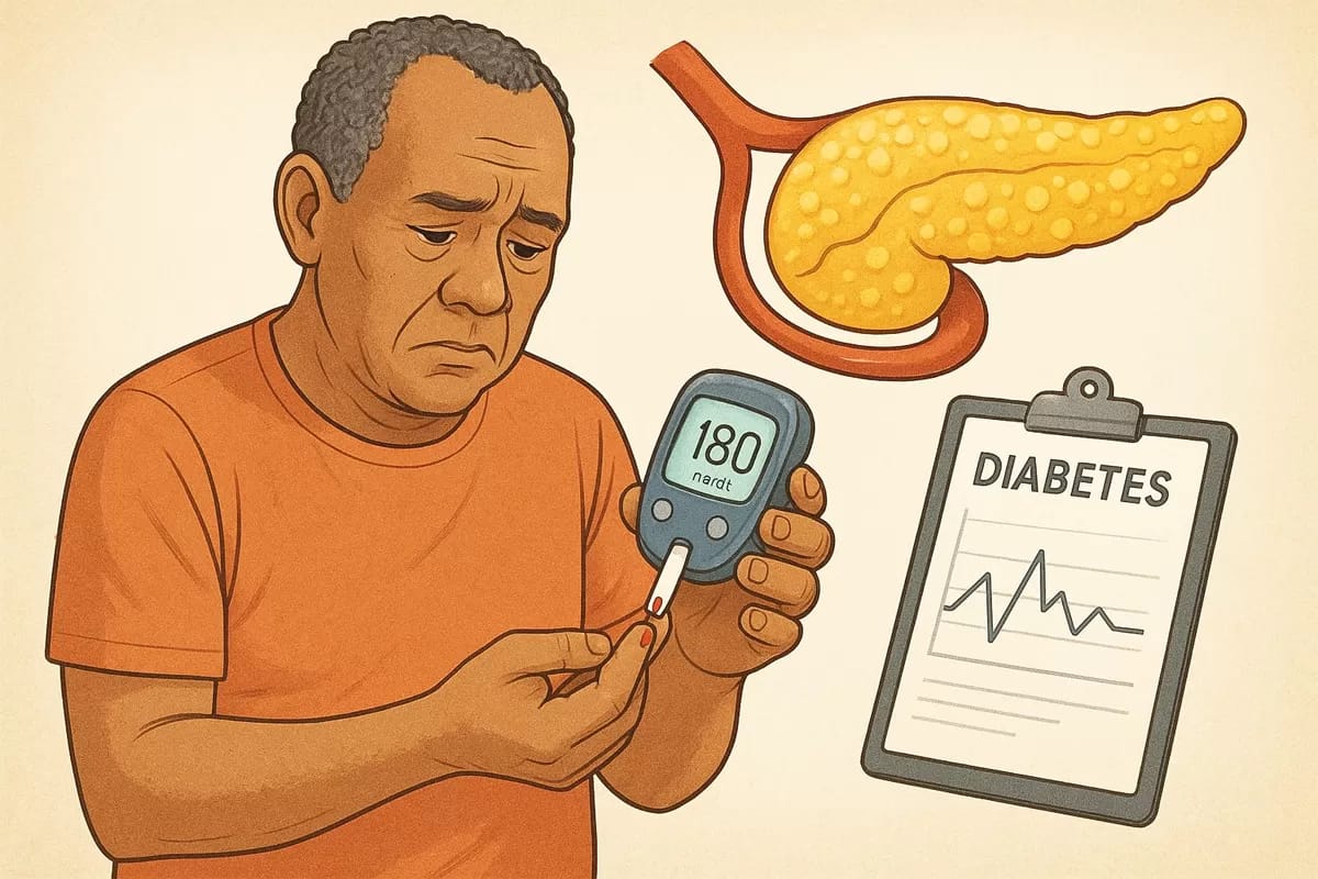  Ilustrasi penderita diabetes