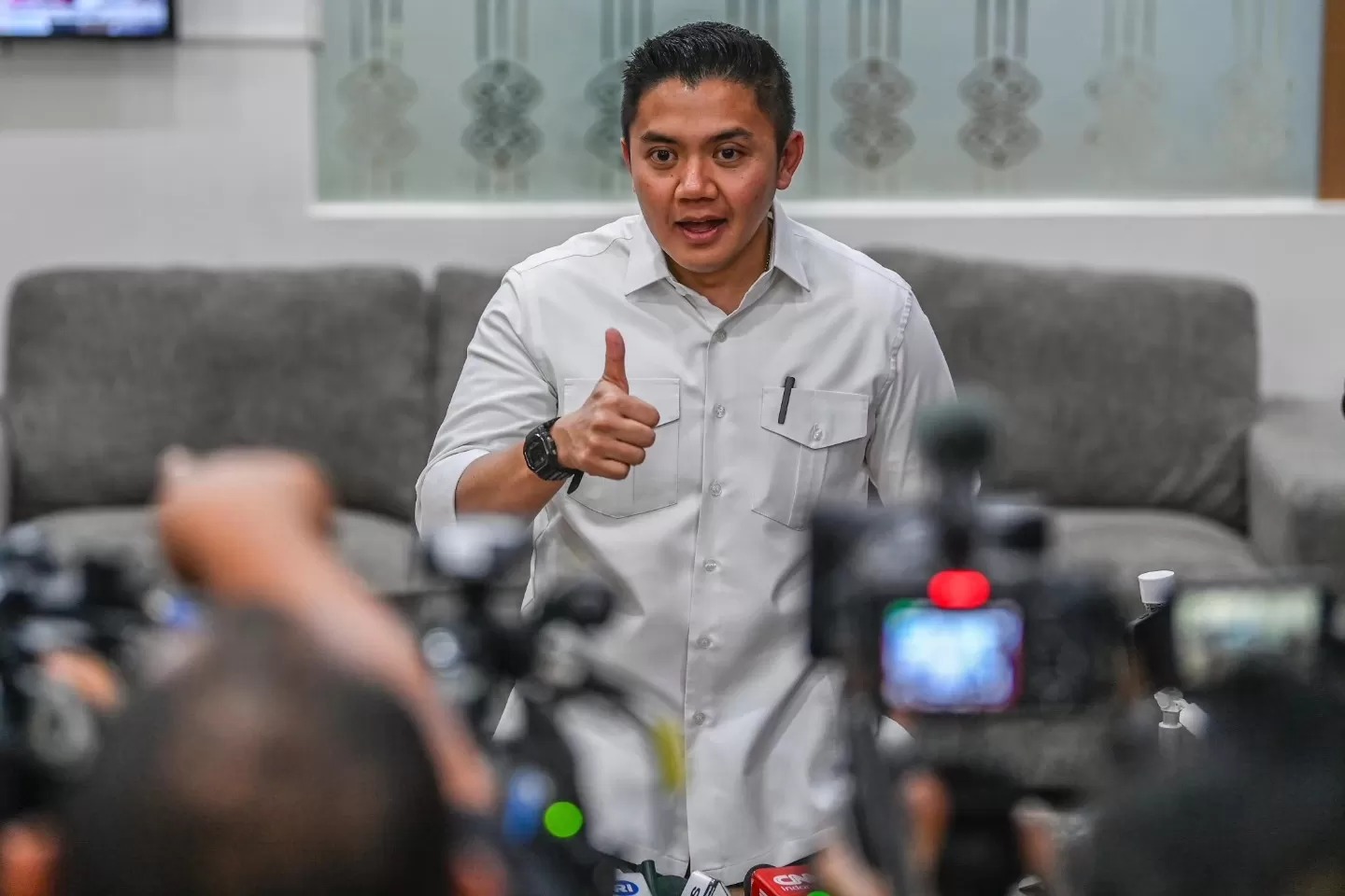 Sekretaris Kabinet Teddy Indra Wijaya. 