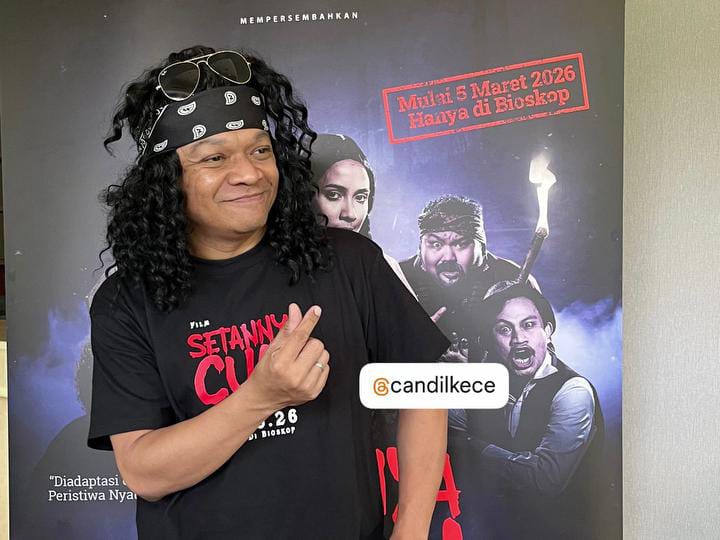 Candil tampil sebagai dukun di film Setanya cuan yg tayang pada 5 maret.