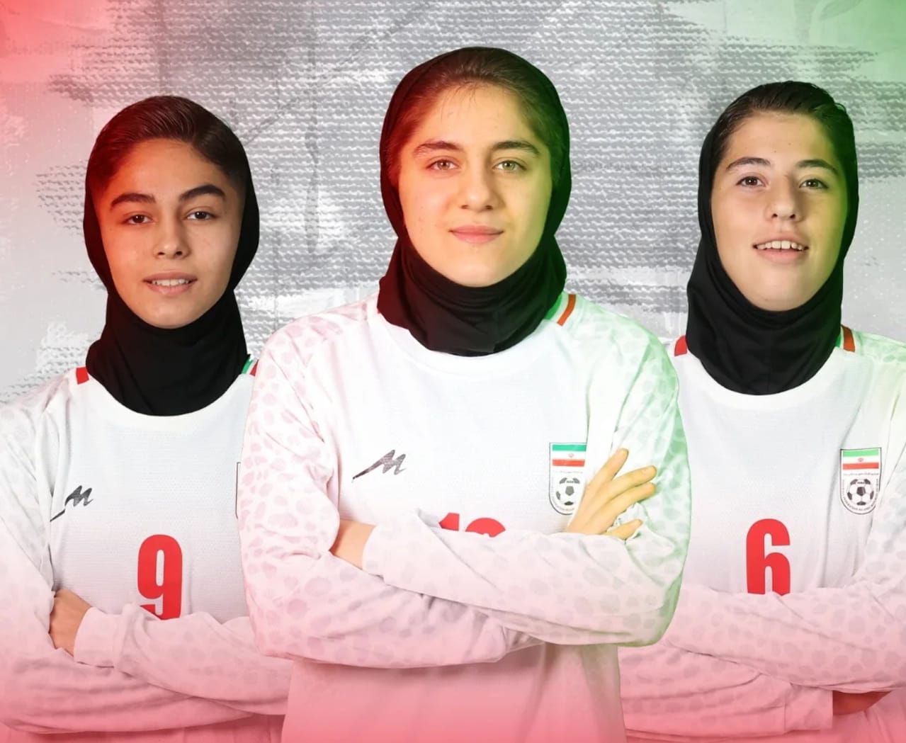 Ilustrasi Timnas Iran wanita 