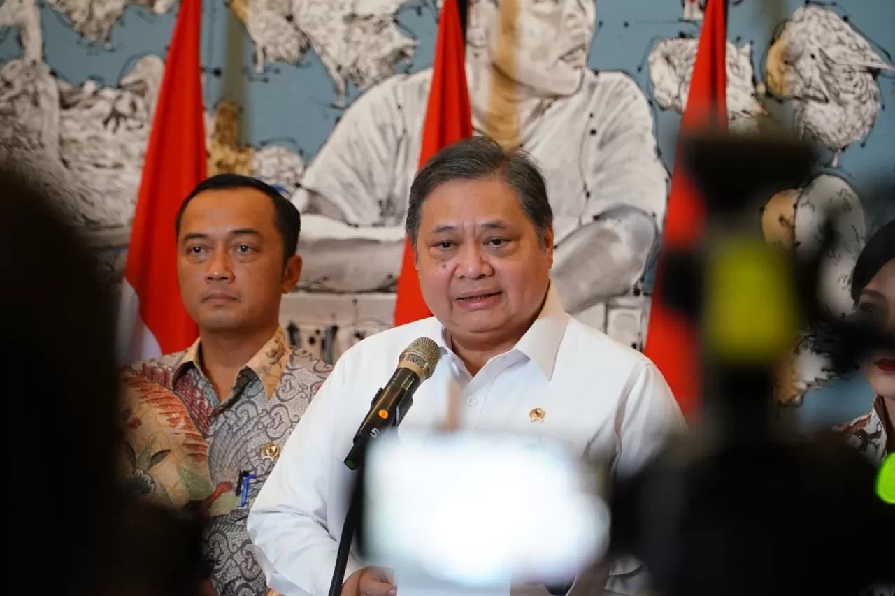Menteri Koordinator bidang Perekonomian Airlangga Hartarto,