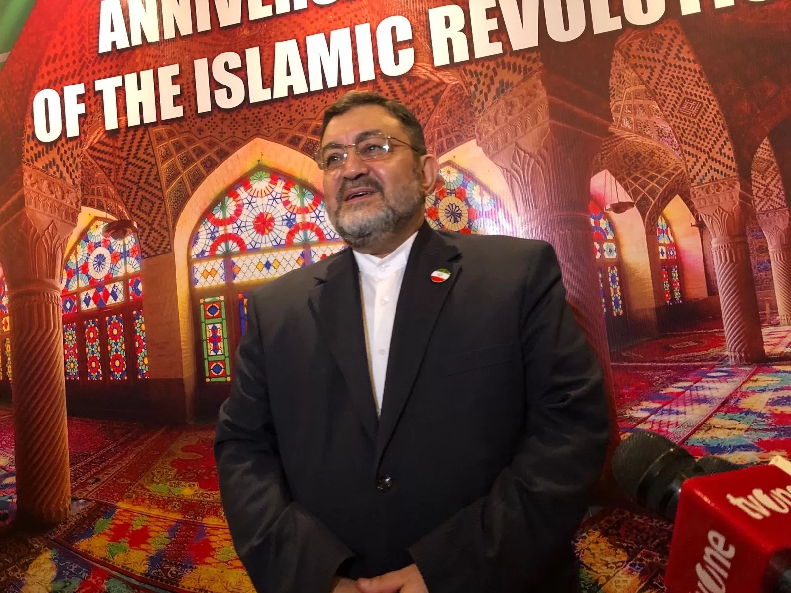 Dubes Iran untuk Indonesia Mohammad Boroujerdi.