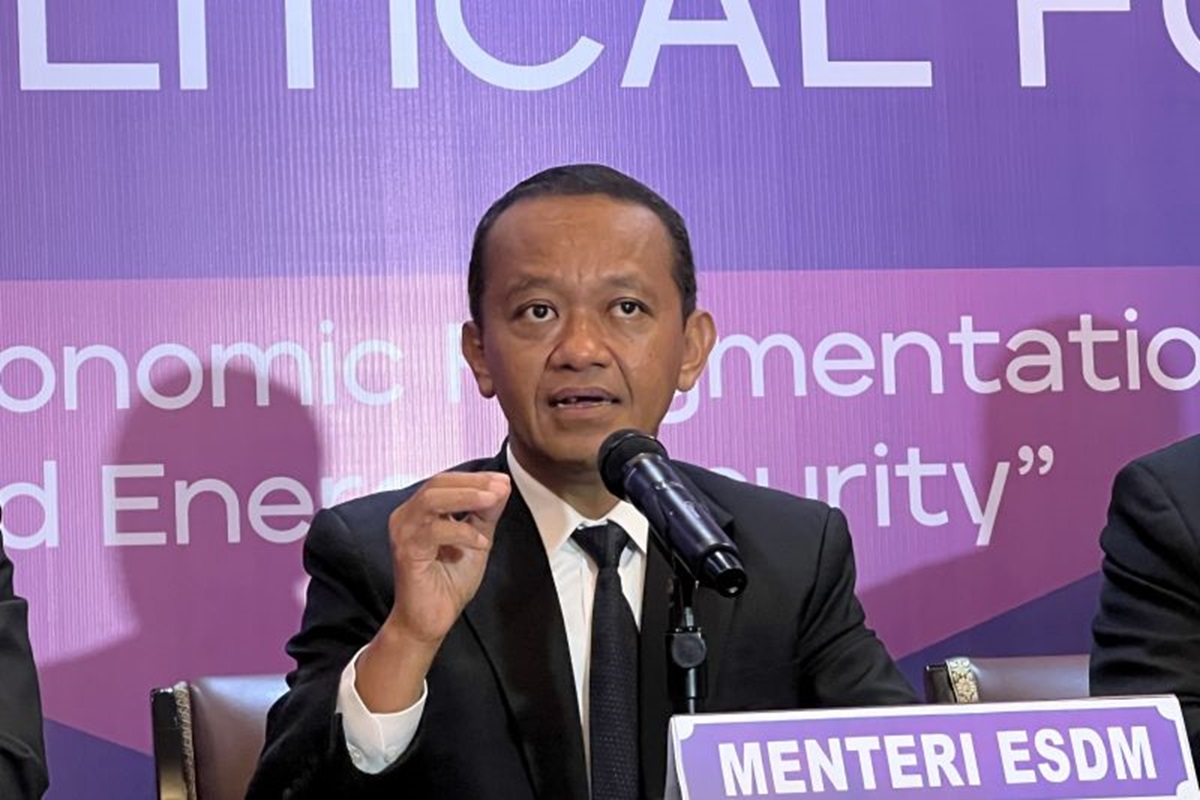 Menteri ESDM Bahlil Lahadalia