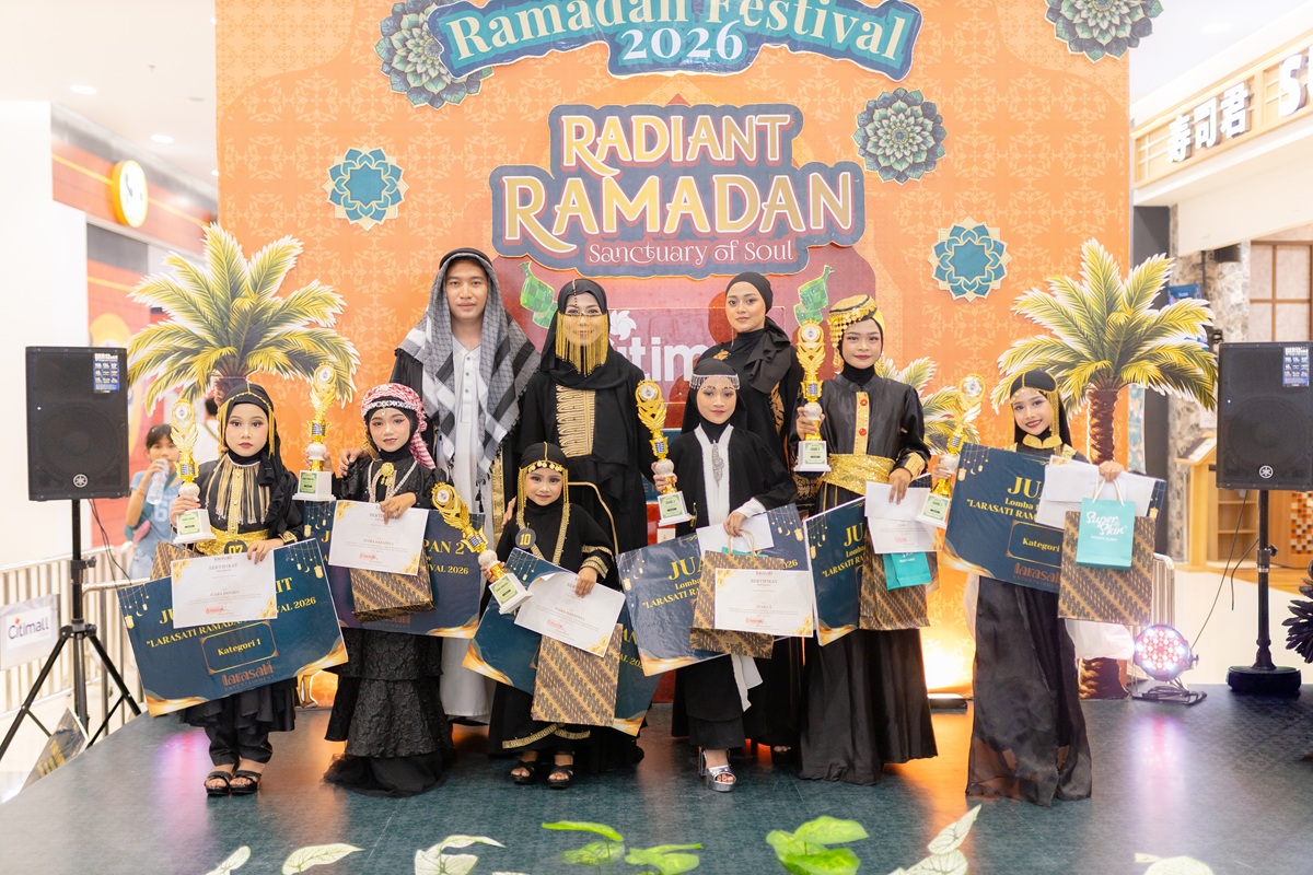 Para juara Larasati Ramadan Festival 2026 kategori 1 usia 6-13 tahun