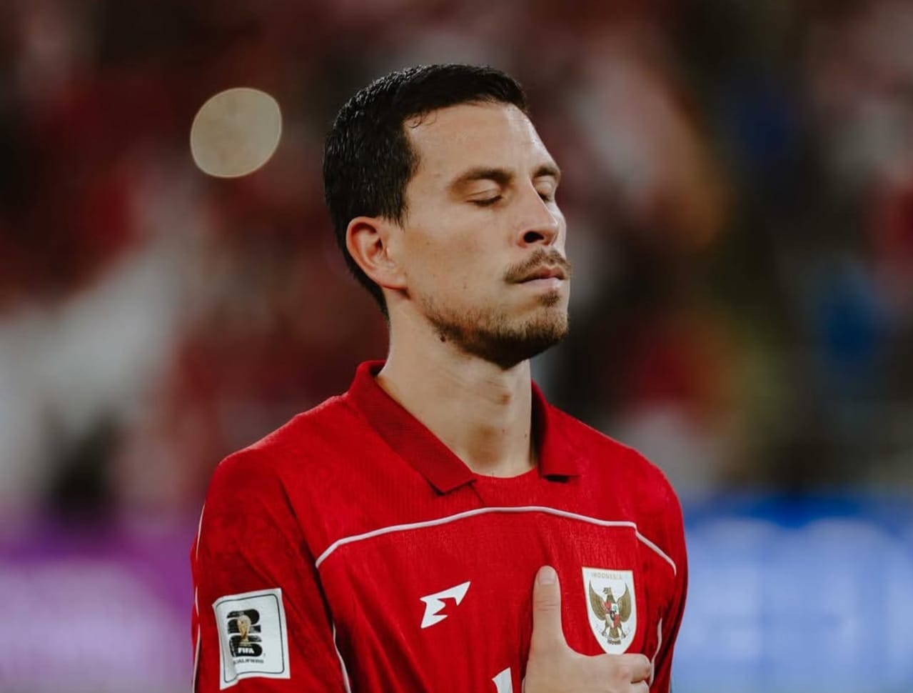 Pemain Timnas Indonesia sekaligus Persib Bandung, Thom Haye. 
