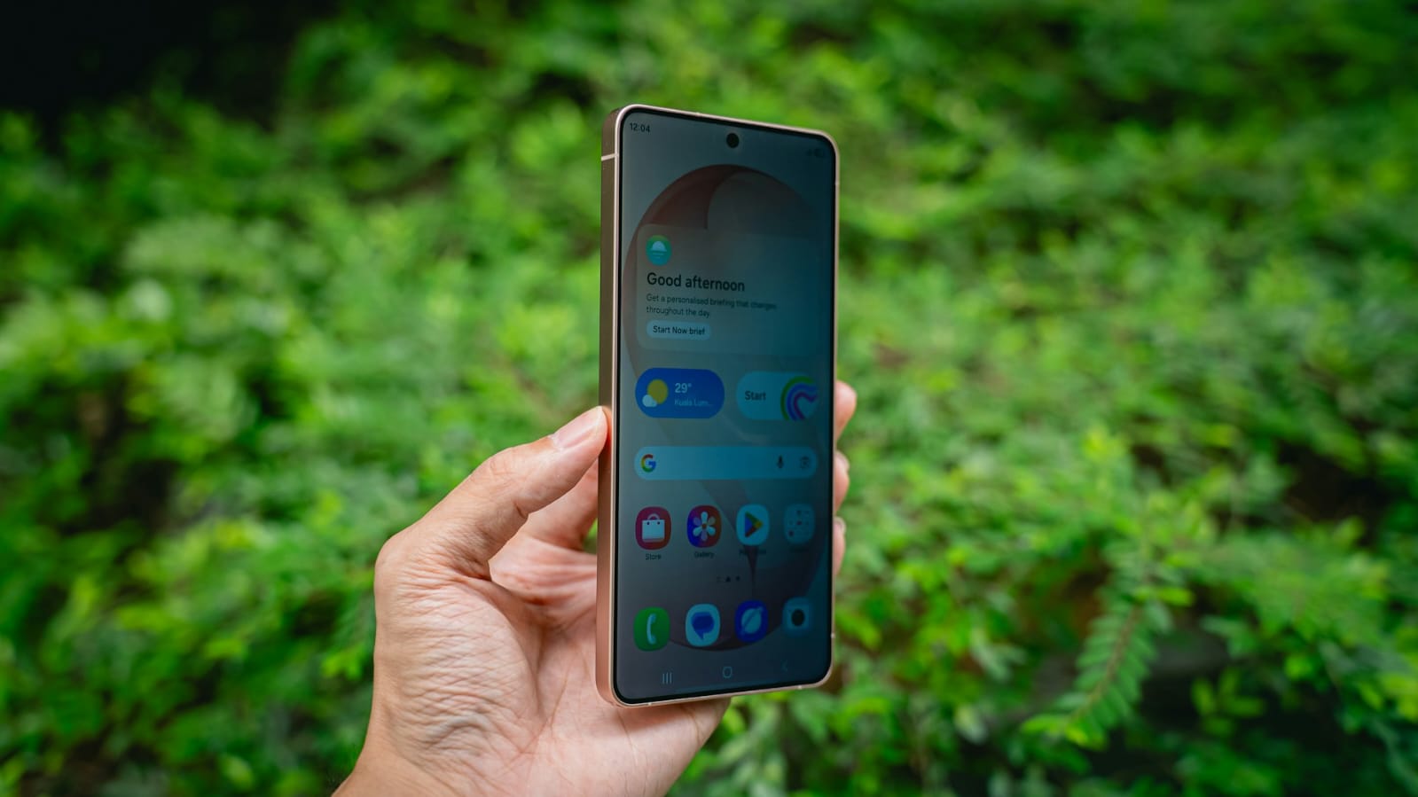 Cara kerja Privacy Display di ponsel Galaxy S26 Ultra.