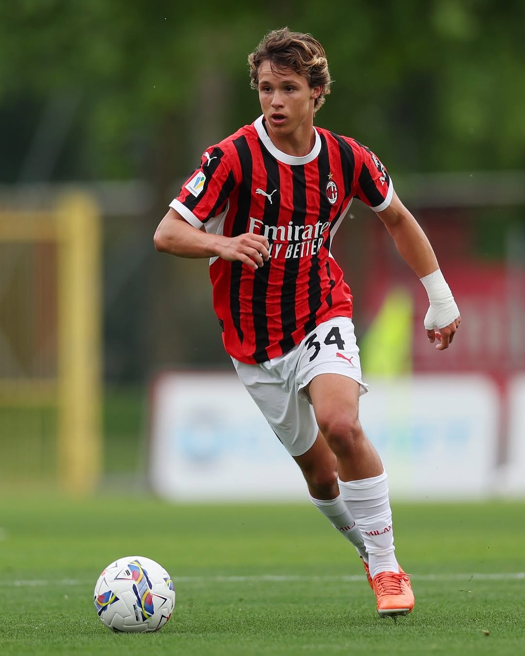 Gelandang muda AC Milan Christian Comotto