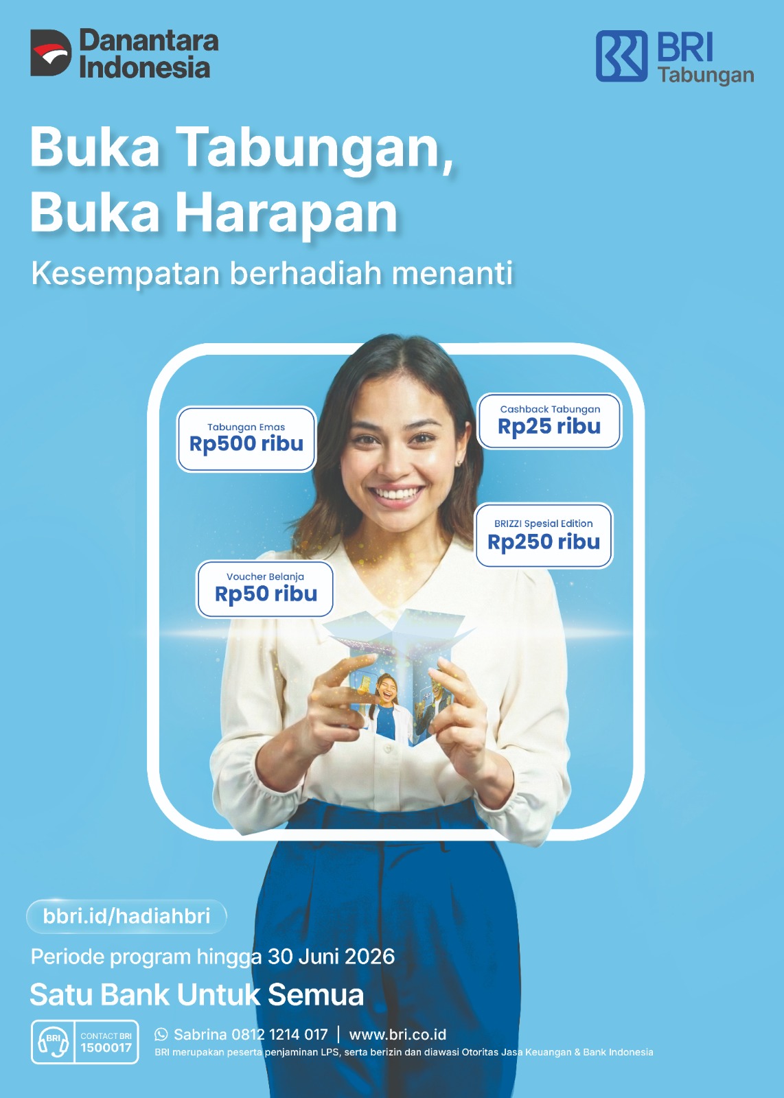 BRI menghadirkan program Mystery Box