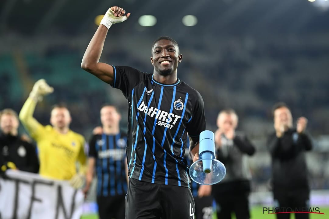 Juventus dikabarkan mengamati performa Joel Ord&oacute;&ntilde;ez, bek muda Club Brugge