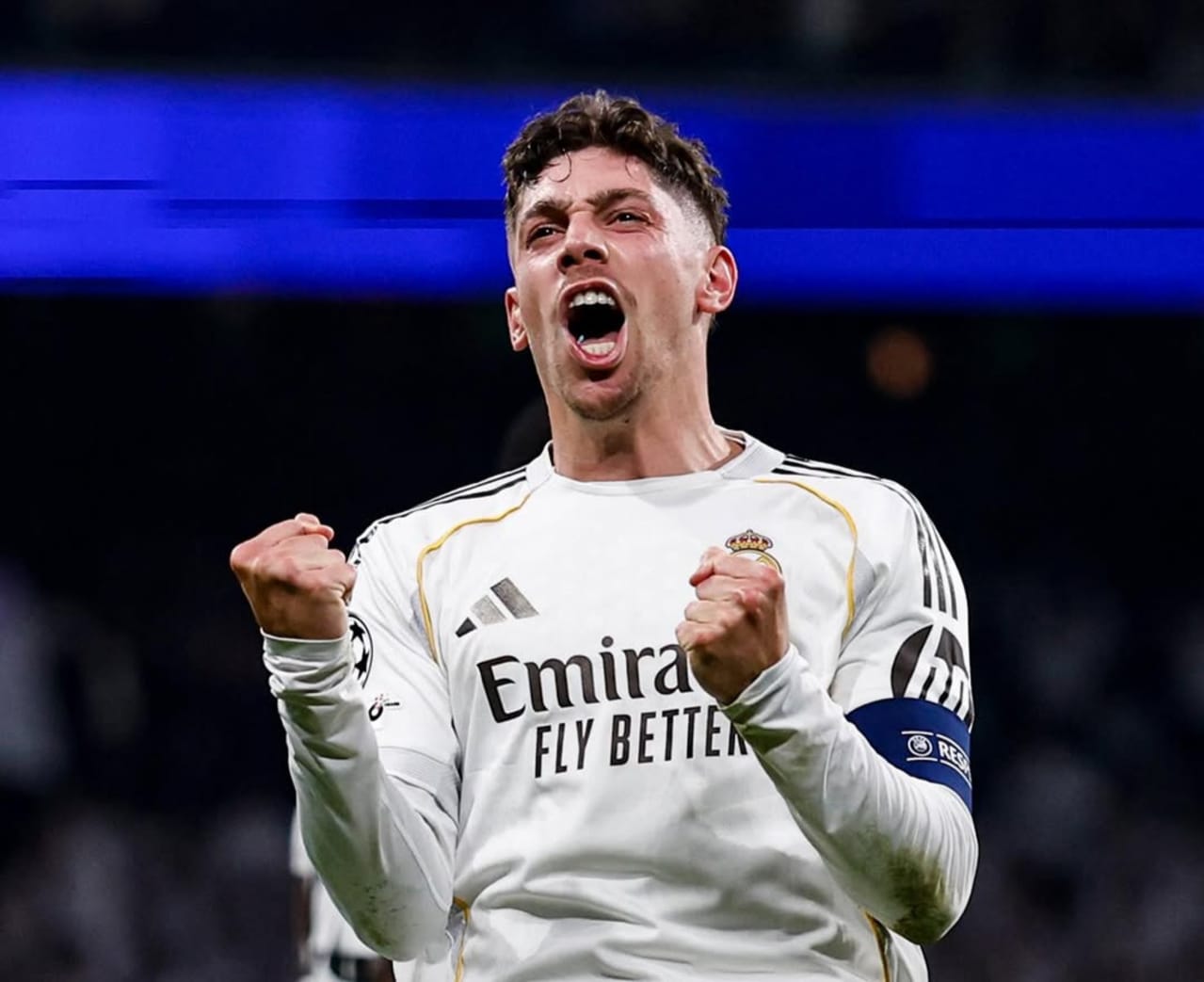 Pencetak hattrick untuk Real Madrid ke gawang Manchester City, Federico Valverde.