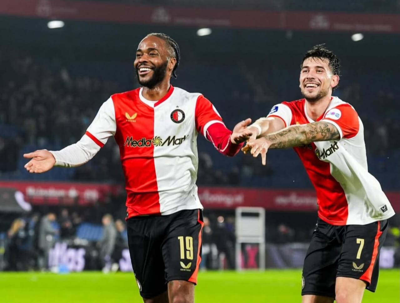 Raheem Sterling saat membela Feyenoord Rotterdam