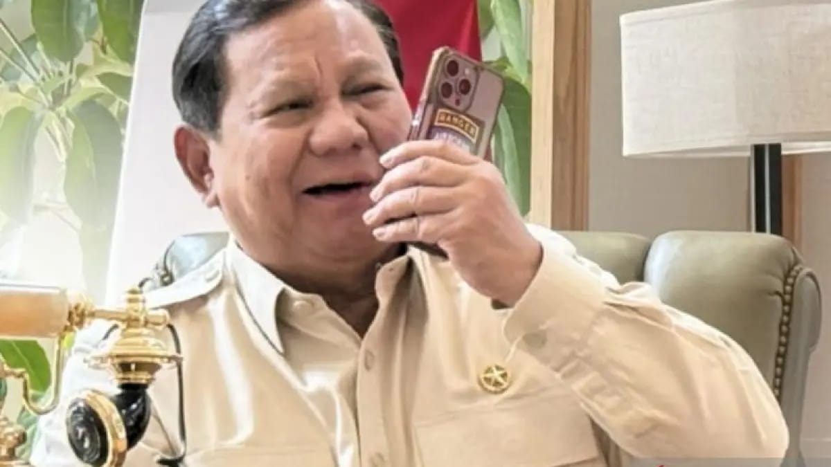 Presiden Prabowo Subianto menelepon beberapa pemimpin negara