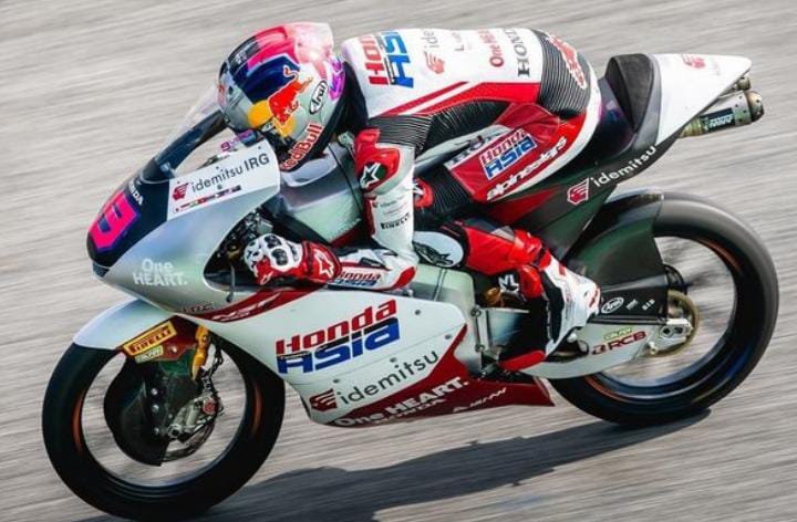 Veda Ega Pratama di balap moto3