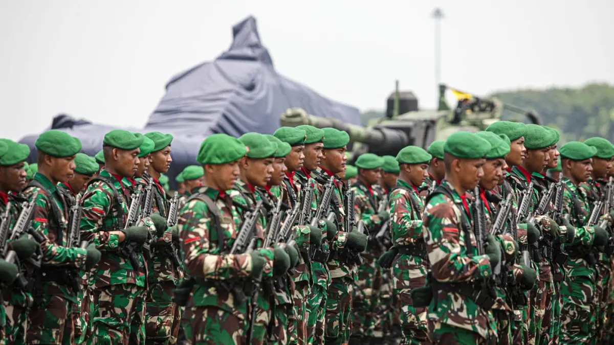 Ilustrasi prajurit TNI.