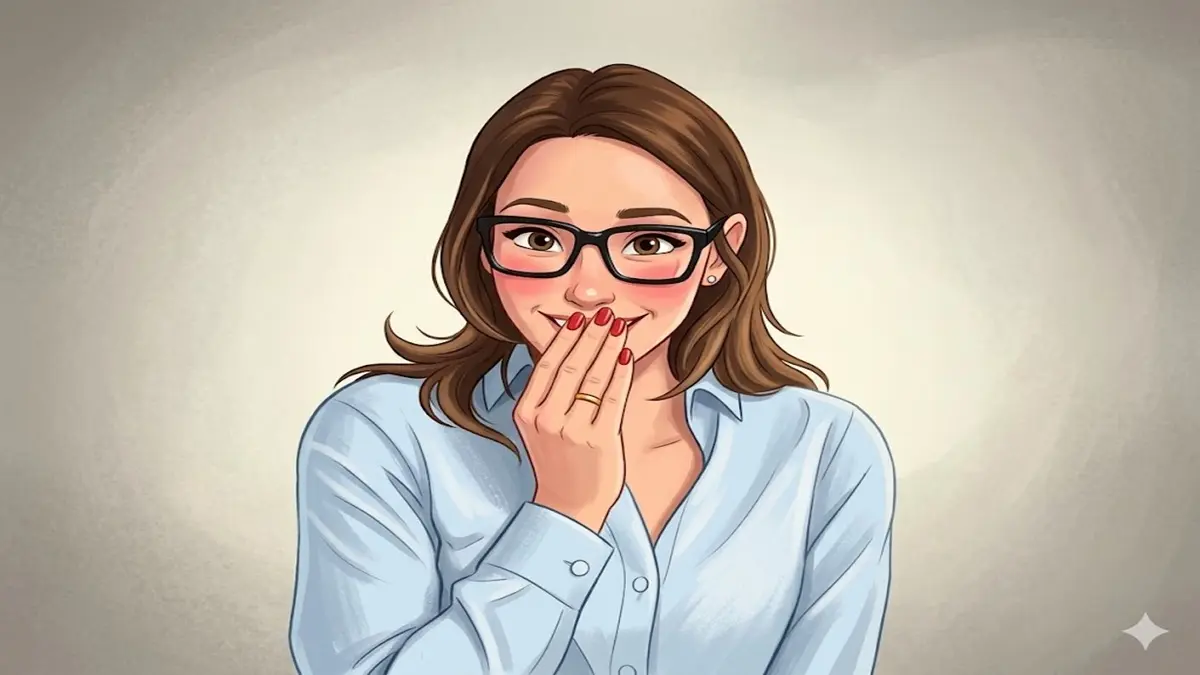 Ilustrasi gambar seseorang yang menutupi wajahnya karena malu. (RADAR TUBAN/AI)