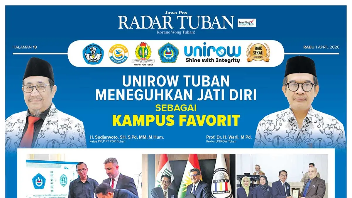 Berbasis di Jalan Manunggal Nomor 61, Unirow Tuban menunjukkan penguatan di berbagai lini. Mulai dari kualitas sumber daya manusia, prestasi mahasiswa, hingga pengembangan fasilitas penunjang perkuliahan.