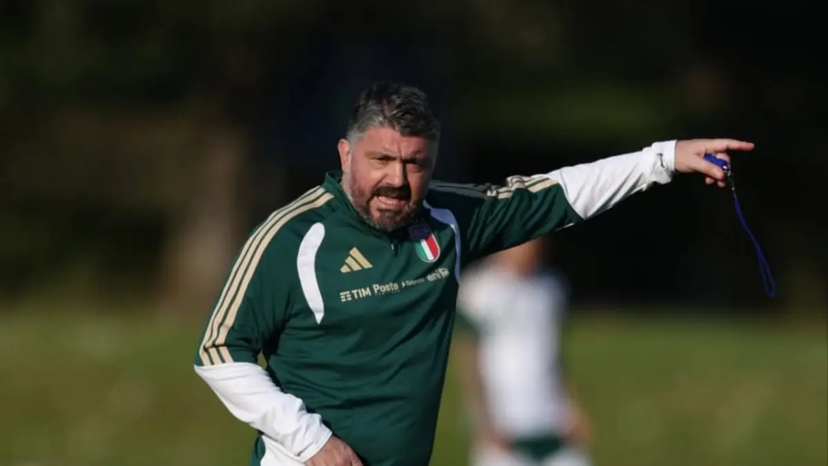 Pelatih Timnas Italia, Gennaro Gattuso. (Instagram/azzurri)