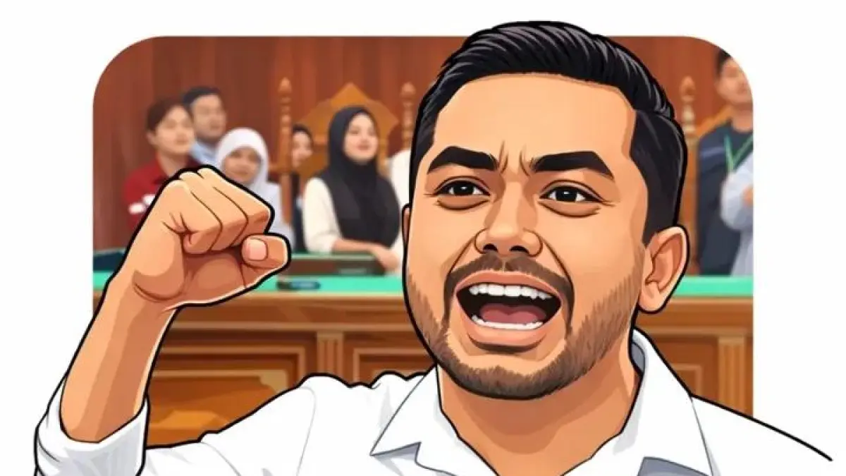 Ilustrasi Amsal Christy Sitepu, videografer yang divonis bebas oleh Majelis Hakim PN Medan. (Instagram.com/@merpati.sumut)