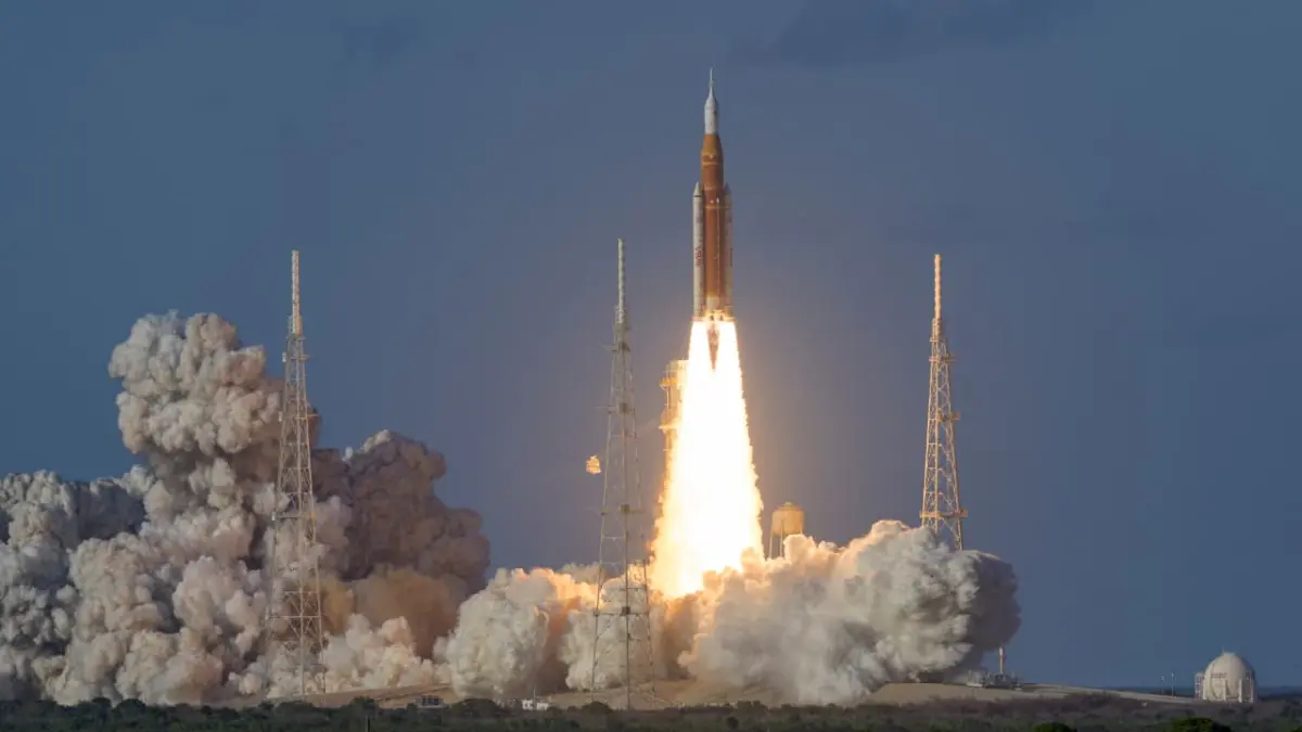 NASA resmi luncurkan misi Artemis 2 setela mengami penundaan. (@nasahqphoto)