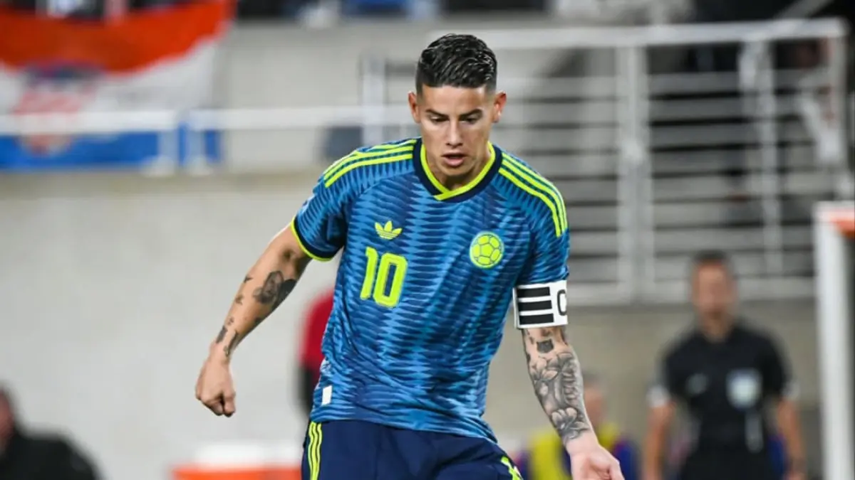 Pemain Timnas Kolombia, James Rodriguez. (Instagram/jamesrodriguez10)