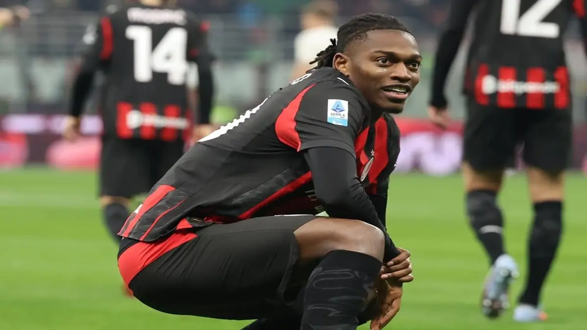 AC Milan memastikan Rafael Leão masih jadi pemain kunci.(instagram.com/iamrafaeleao93)