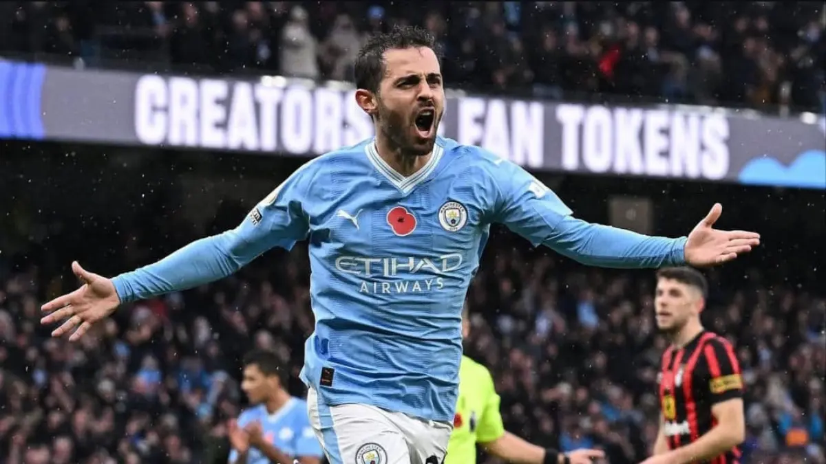 Pemain Manchester City, Bernardo Silva.(Instagram/bernardocarvalhosilva)