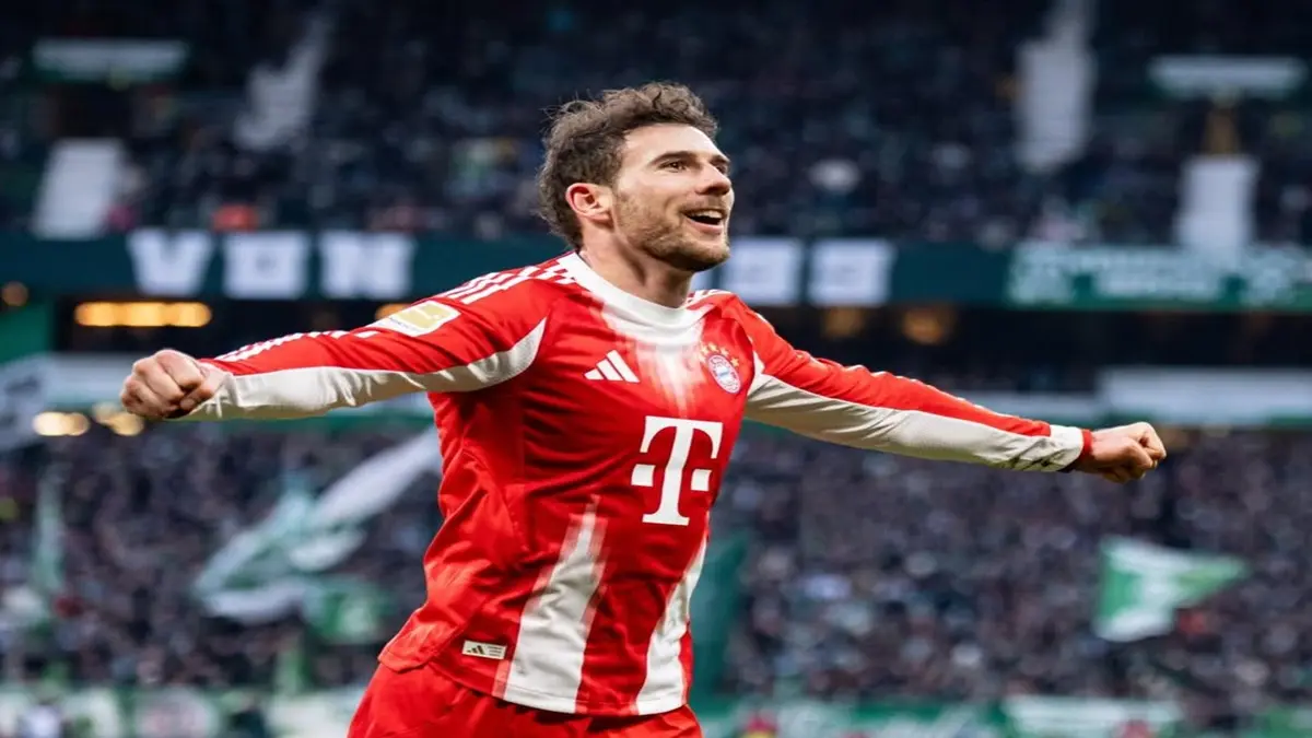Status bebas transfer Leon Goretzka menarik minat Juventus dan AC Milan.(instagram.com/leon_goretzka)