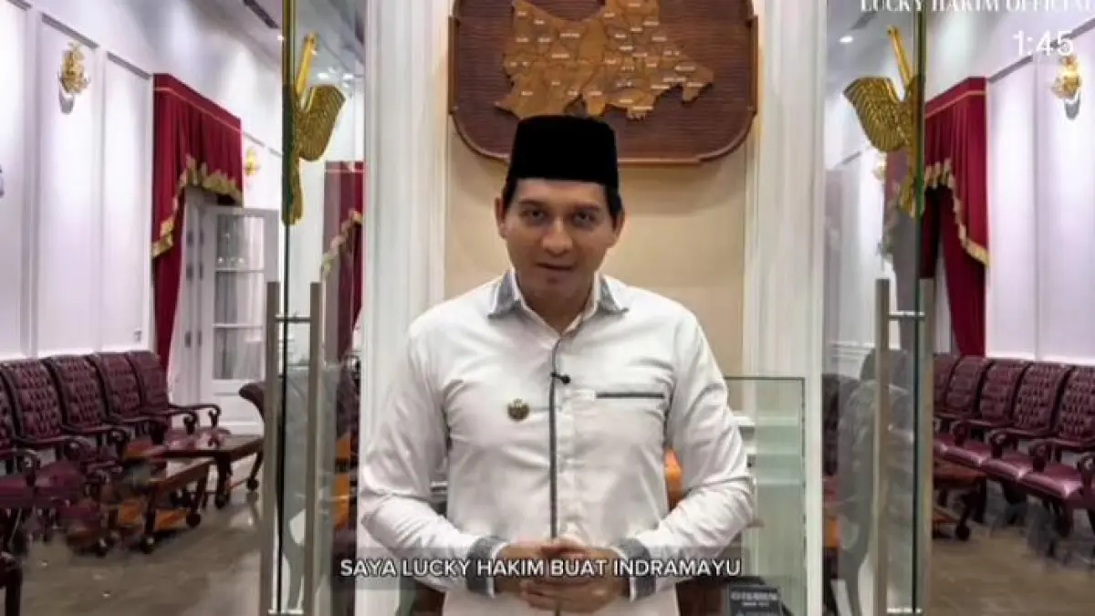 Bupati Indramayu, Lucky Hakim. (Instagram/sahahat.luckyhakim)