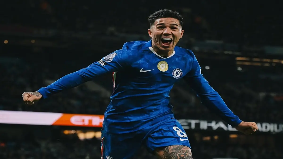 Gelandang Chelsea Enzo Fernandez disebut siap ajukan transfer demi mewujudkan mimpinya bermain di Real Madrid.(instagram.com/enzojfernandez)