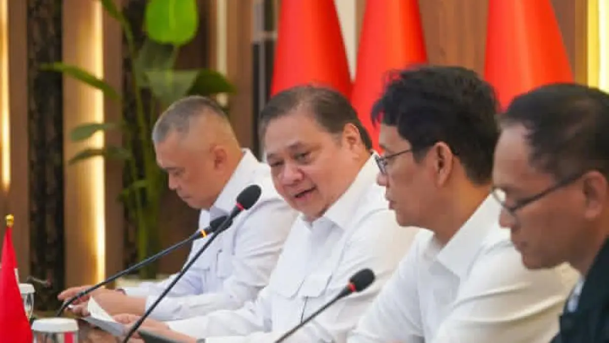 Airlangga Hartarto menyebut ekonomi RI tetap kuat di tengah global, dengan pertumbuhan tinggi dan posisi kedua di G20.
