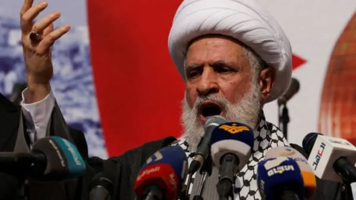 Pemimpin Hizbullah, Naim Qassem. (Jawapos.com)