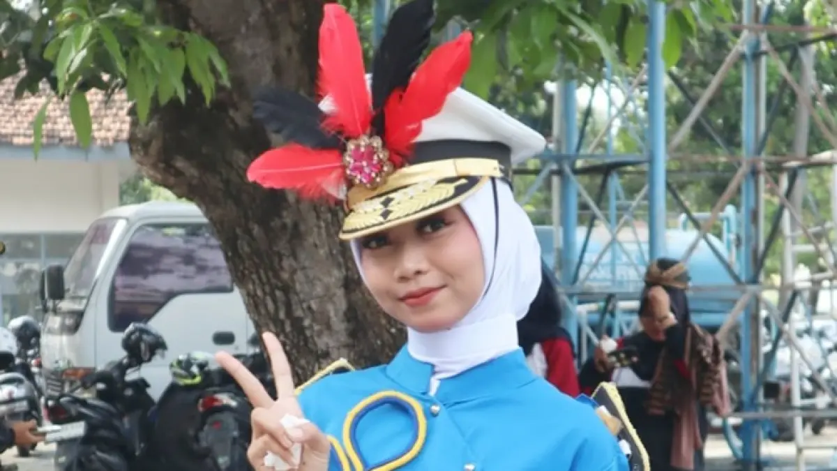 Paskibra ubah mental dan karakter Nazwa jadi lebih disiplin dan percaya diri.