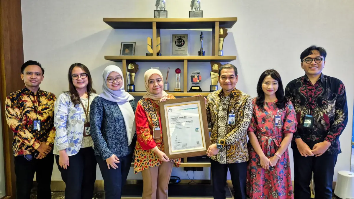 Perkuat layanan digital, BRI kantongi standar internasional ISO/IEC 25000. (BRI)