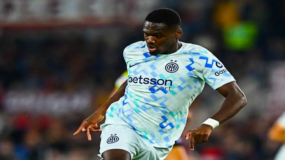 Masa depan Ange-Yoan Bonny di Inter Milan belum pasti.(instagram.com/bonnyoan)
