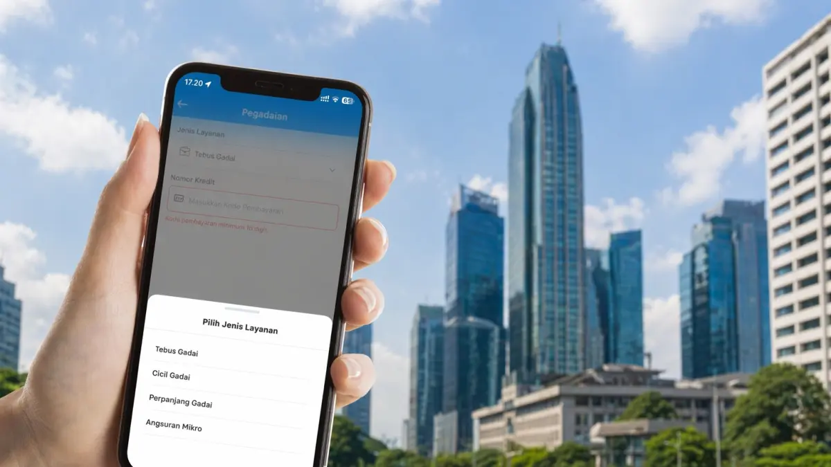 Nasabah kini bisa tebus gadai Pegadaian langsung dari BRImo. (Dok. BRI)