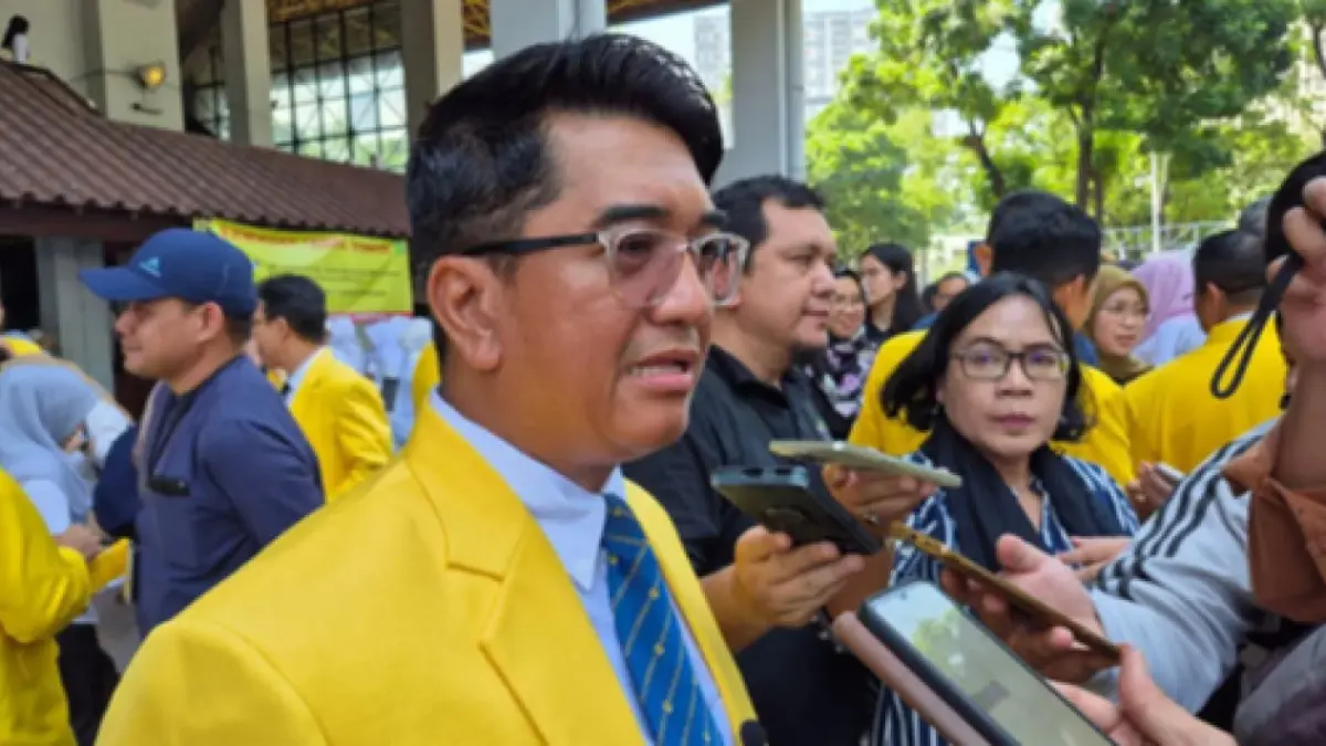 Rektor UI ketika memberi tanggapan soal penanganan kasus pelecehan seksual FH UI. (ANTARA)