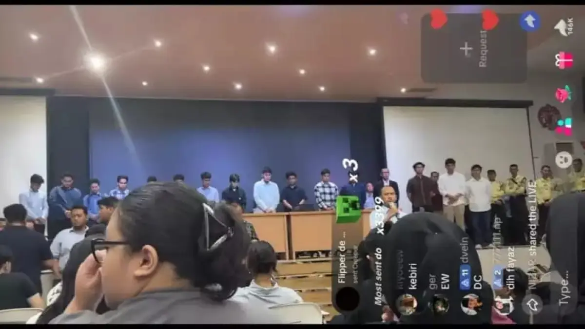 16 mahasiswa Fakultas Hukum (FH) Universitas Indonesia (UI) pelaku kekerasan seksual verbal. (Istimewa)