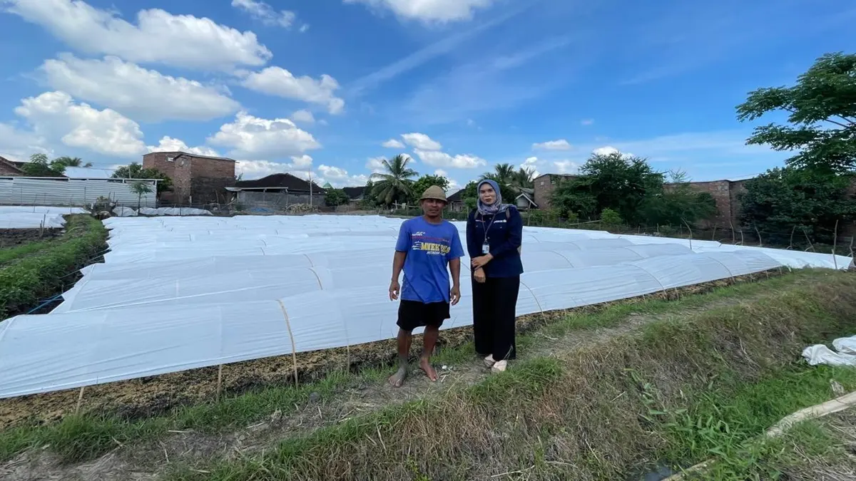 Sri Malasarin, Mantri BRI asal Lombok Tengah yang dedikasikan 11 tahun hidupnya untuk mendampingi petani sukses. (Istimewa)