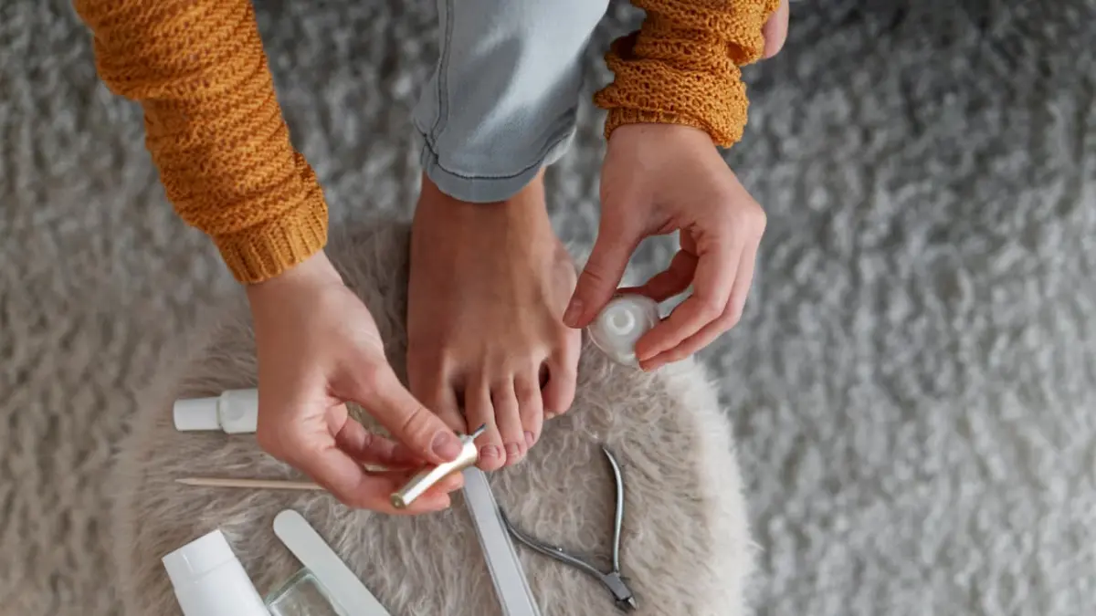 Ilustrasi kuku kaki. (Freepik.com)