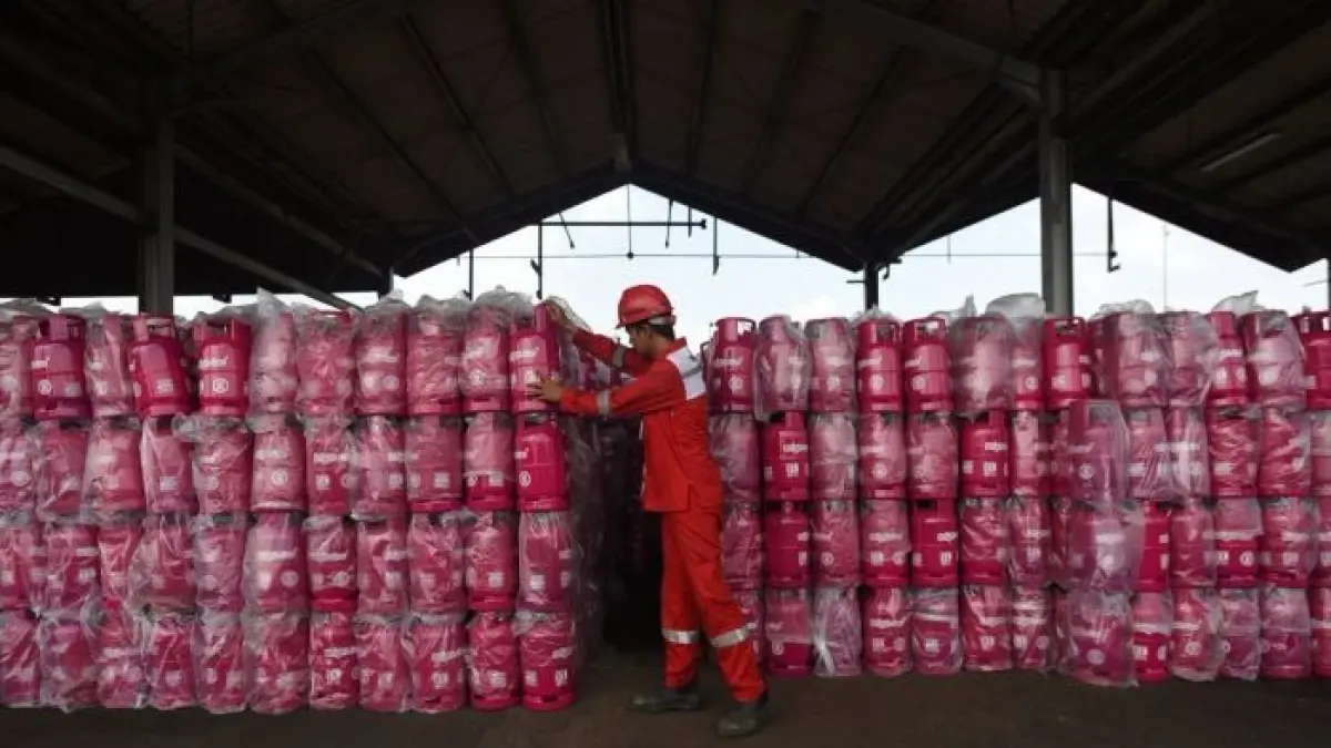 Pertamina Patra Niaga lakukan penyesuaian harga produk Bright Gas.(Jawapos.com)