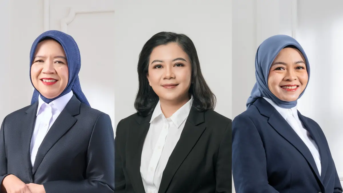 Tiga pimpinan perempuan BRI raih penghargaan Infobank 2026. (Dok. BRI)